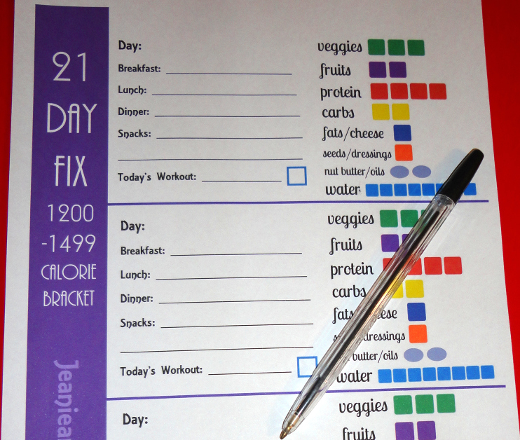 Approved 21 Day Fix Food List for 2024 + Printable