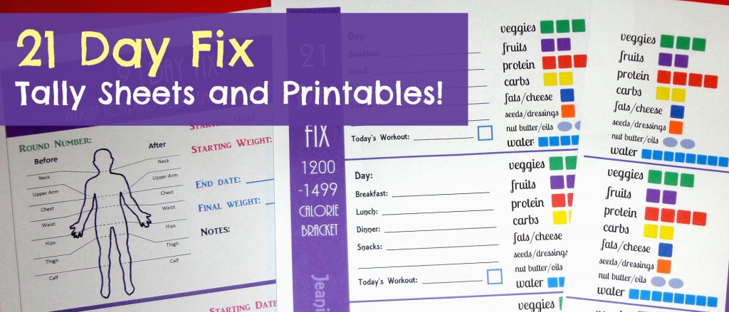 The Ultimate 21 Day Fix Container Guide (Plus A Free Printable