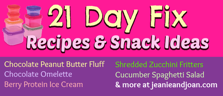 21 day fix recipe ideas