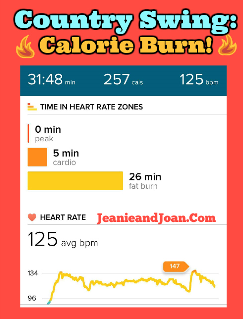 country heat calorie burn