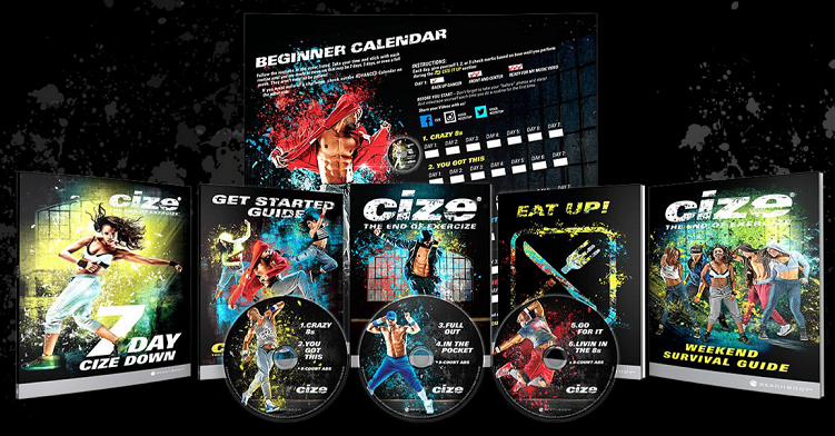 What's included in the cize workout program base kit