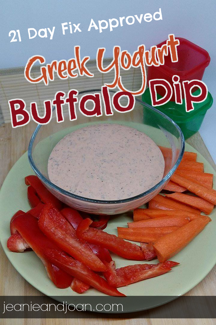 21 Day Fix Approved Greek Yogurt Buffalo Dressing Dip Recipe