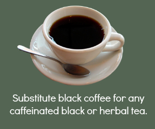 Black Coffee Substitution