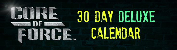 Core De Force Deluxe Workout Calendar