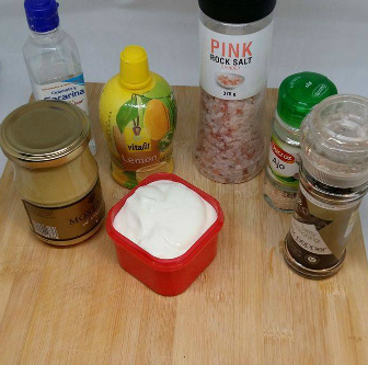 Ingredients for 21 day fix salad dressing