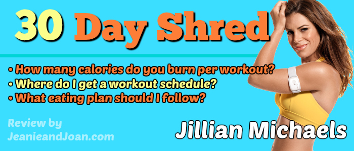 jillian michaels 30 day shred plan pdf